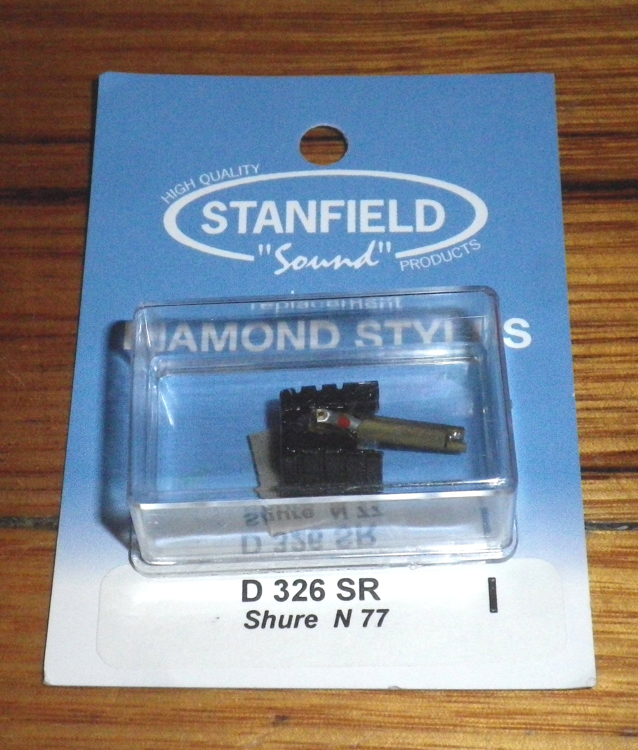 Stanfield D326SR Conical Diamond Stylus Compatible with Shure N77 Turntable