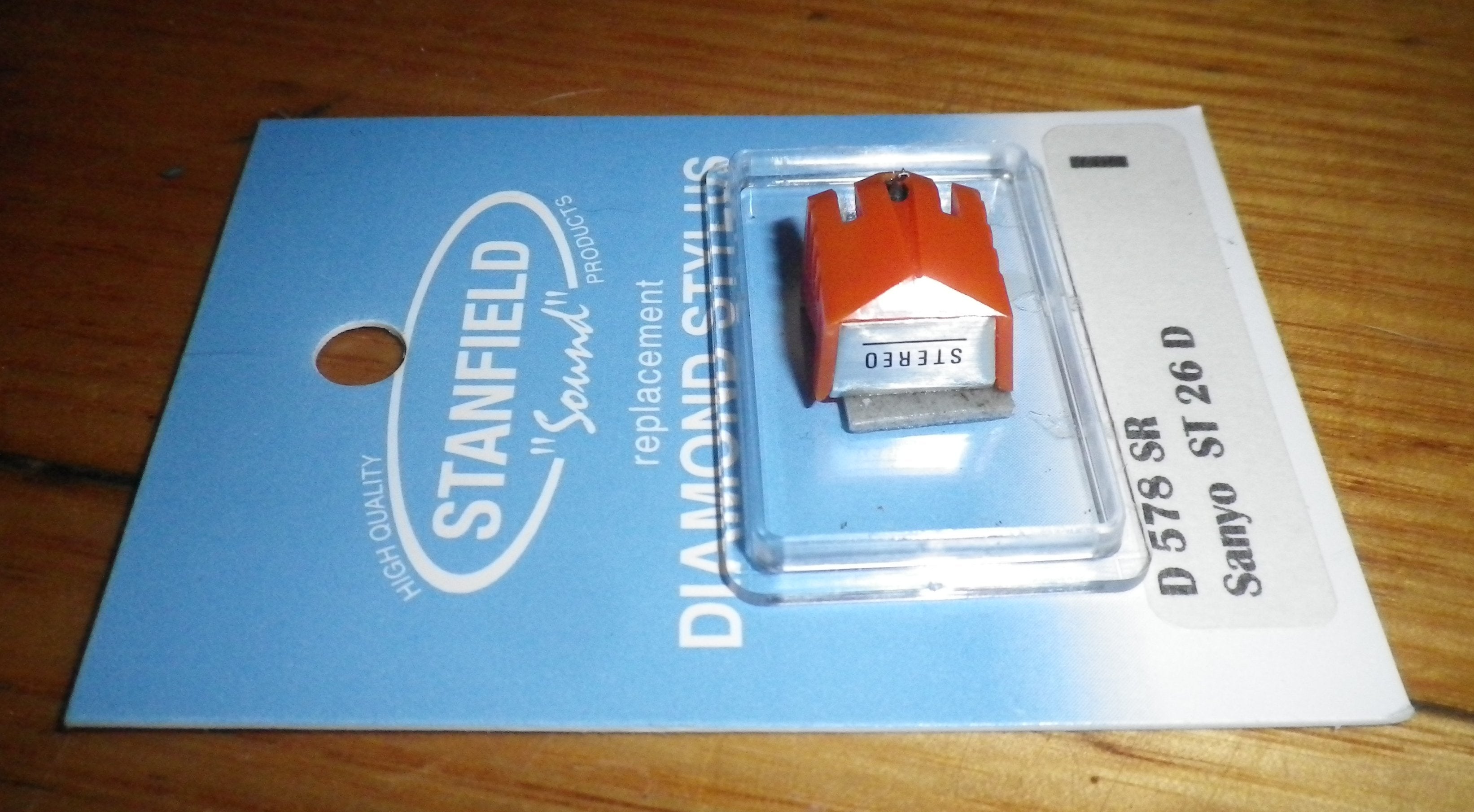 Compatible Turntable Stylus for Sanyo ST26D - Part # D578SR