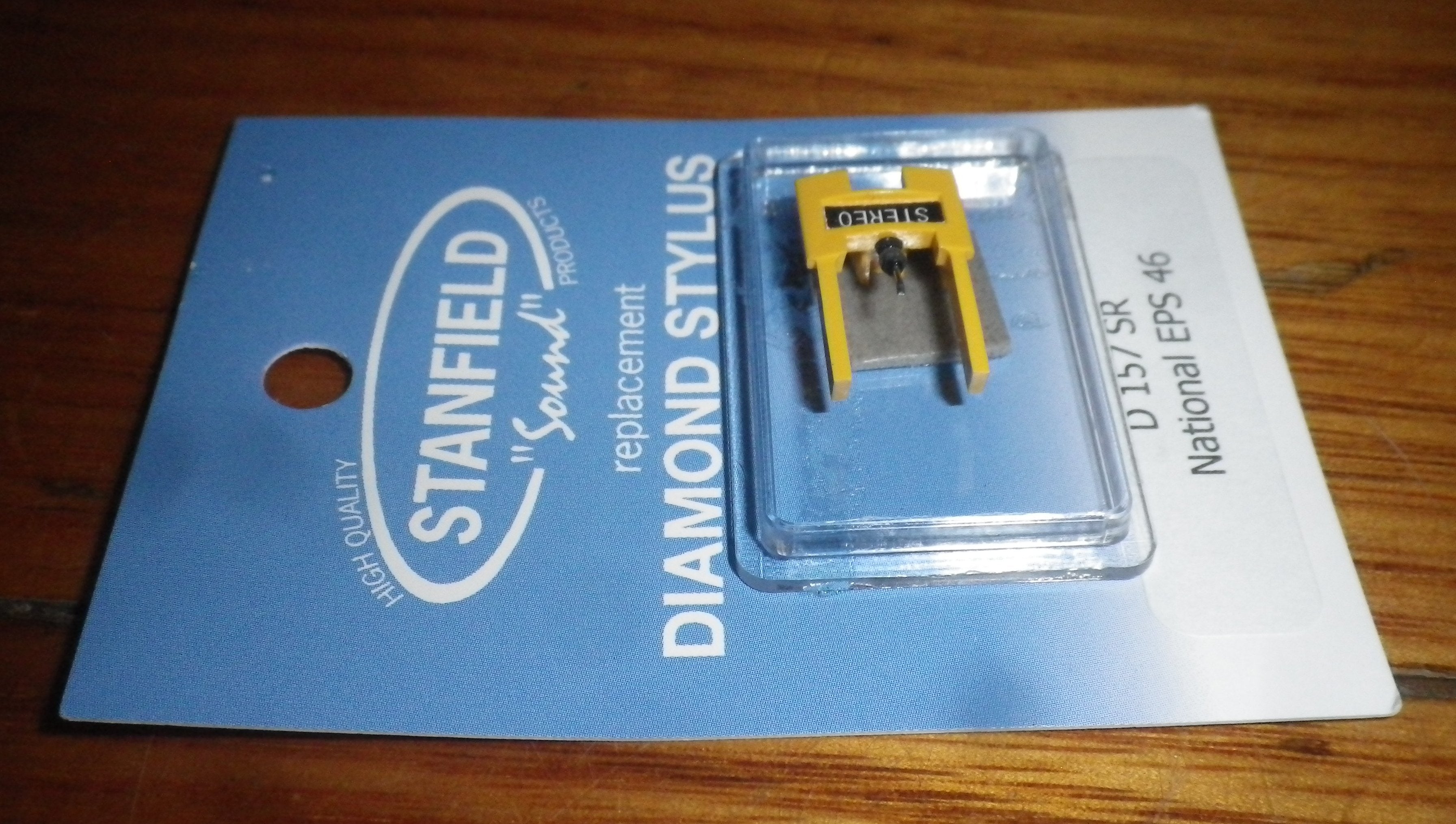 Compatible Turntable Stylus for National Panasonic EPS46 - Stanfield Part Number D157SR