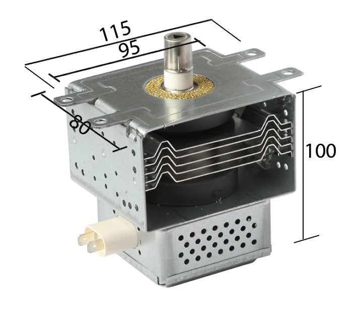 Genuine Panasonic Magnetron for Inverter Microwaves - Part # 2M236M1G, 2M236 - M1