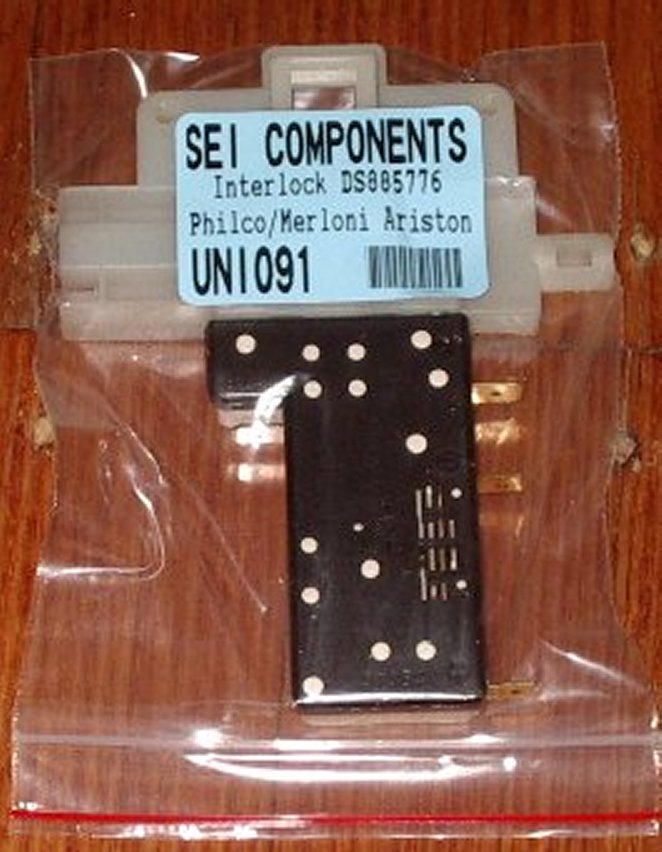 Philco Front - Loading Washing Machine Door Interlock Switch UNI091