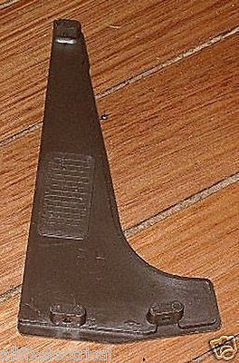 Simpson Nova 2001 Dark Brown Plastic Control Panel End Components - Genuine Parts # 0160003424 & 0160003425 for Select Older Electric and Gas Stoves