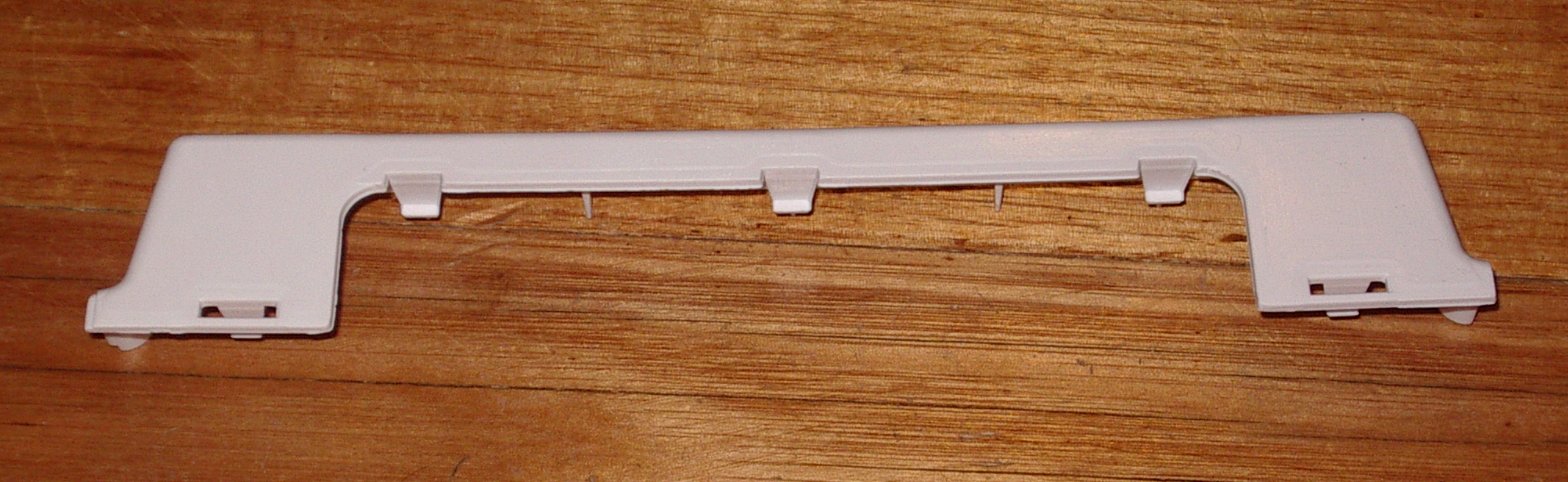 White Fridge and Freezer Door Handle Cover for Hoover and Admiral Appliances - Part Number 50403820