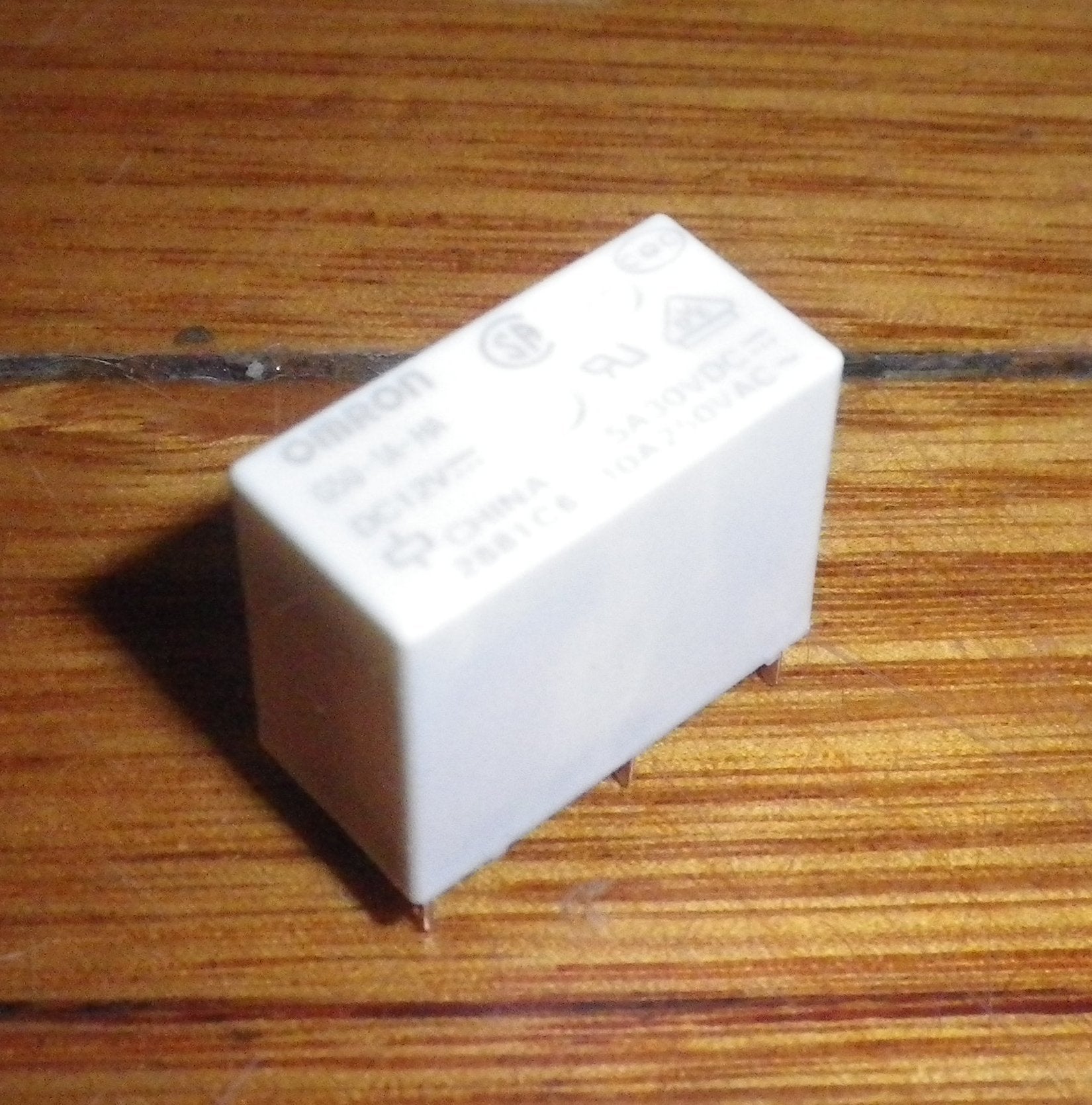 Omron 12V DC SPST Relay with 10A Contacts - Part # G5Q-1A-HA-DC12