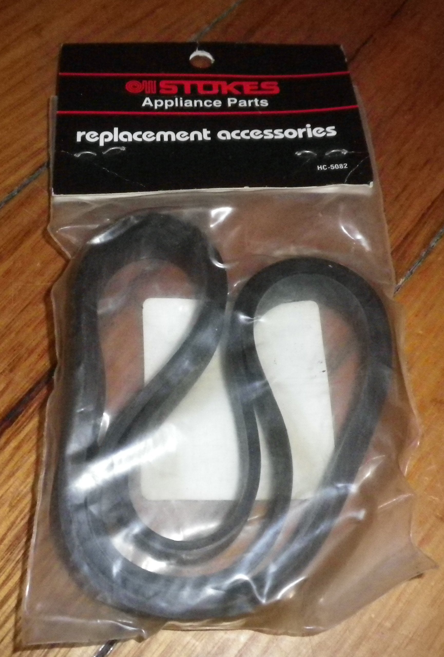 Two-Pack Panasonic Compatible Vacuum Cleaner Agitator Brush Roller Drive Belts - Part Number V8494