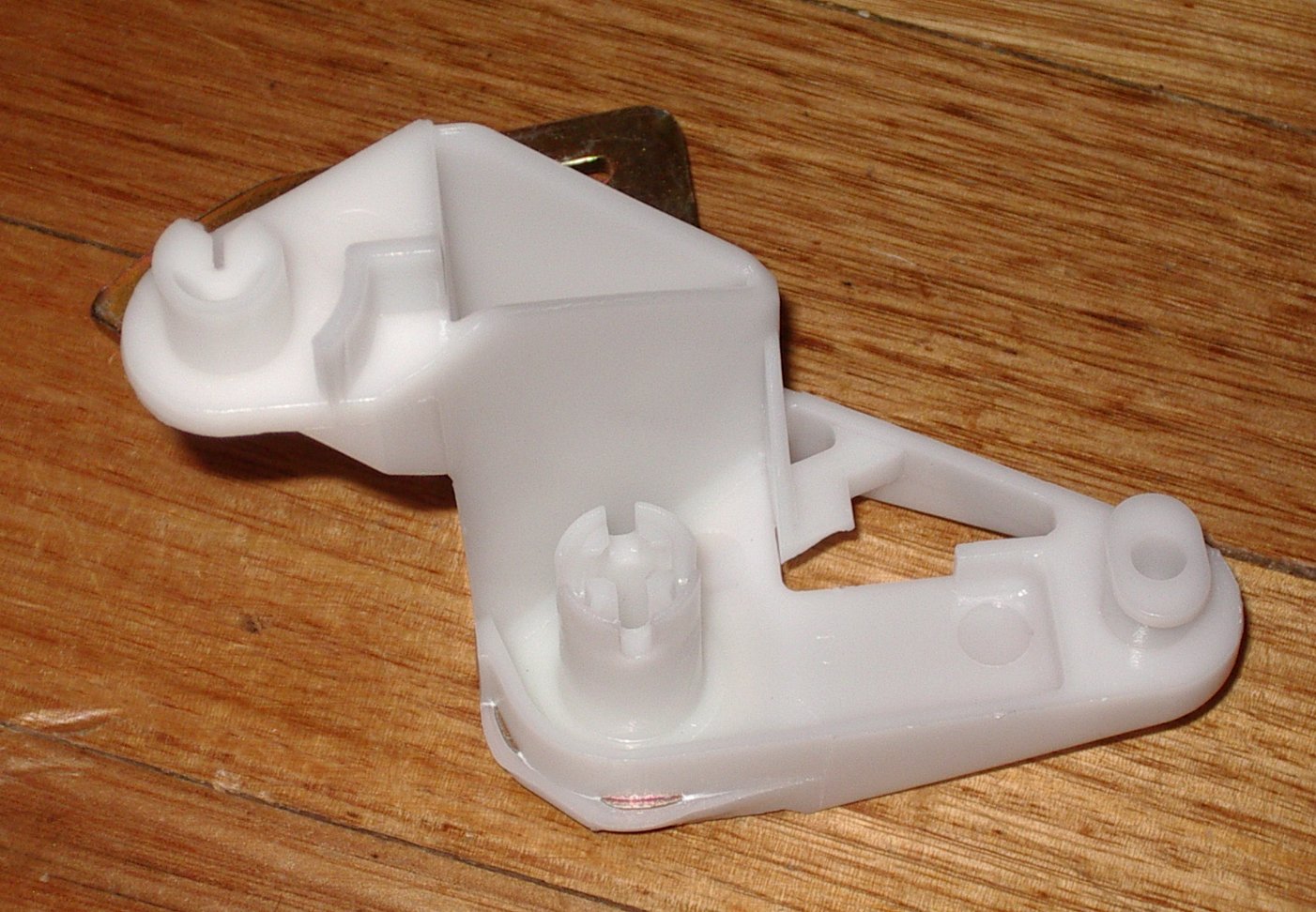 Simpson Top Suspended Gearbox White Brake Lever Assembly with Metal Tongue - Replacement Part # 0185200032 for Large Washing Machines