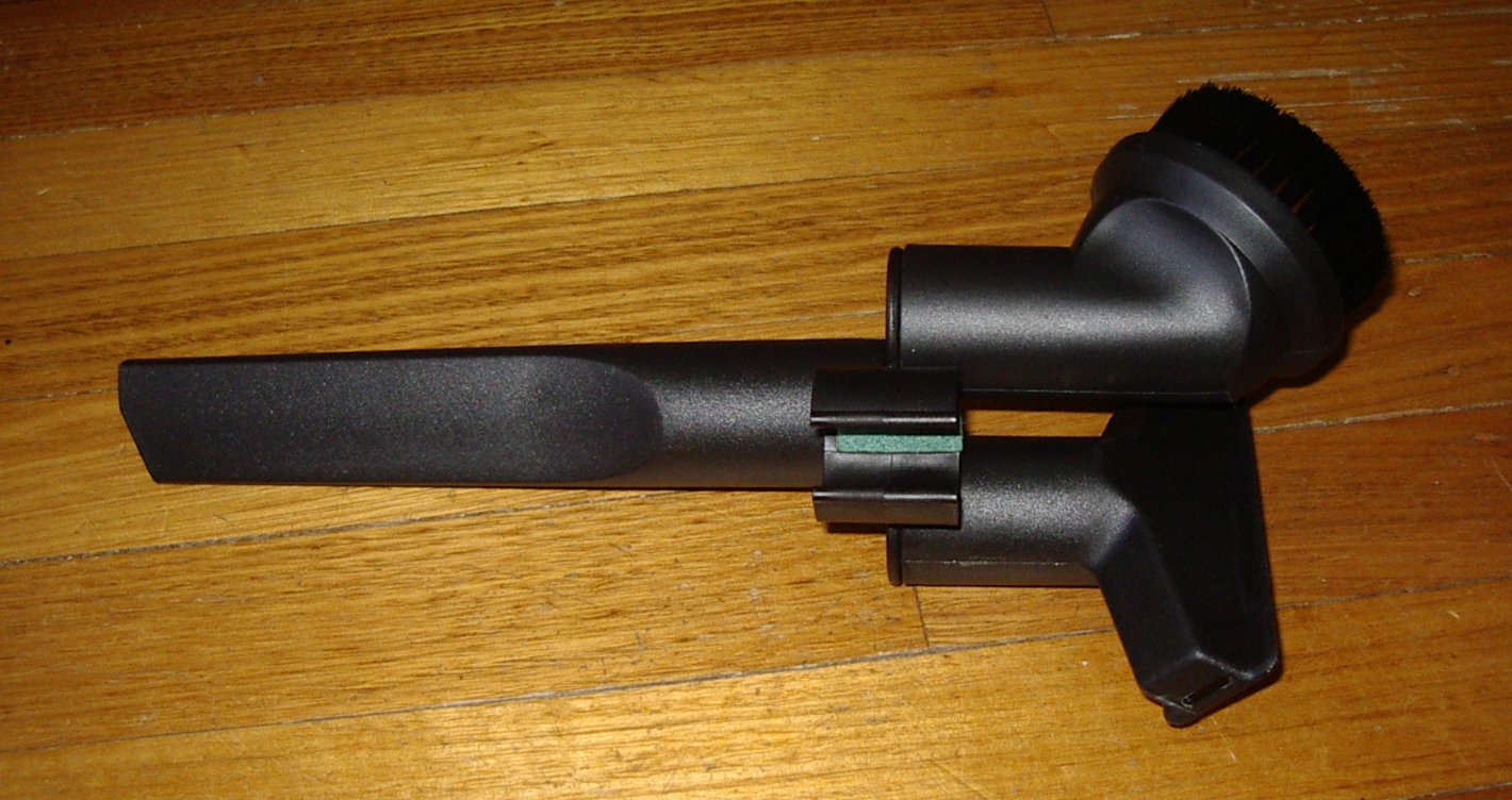 Versatile 35mm Vacuum Cleaning Tool Set with Dusting Brush, Crevice Nozzle, Upholstery Tool and Handy Caddy # VC35