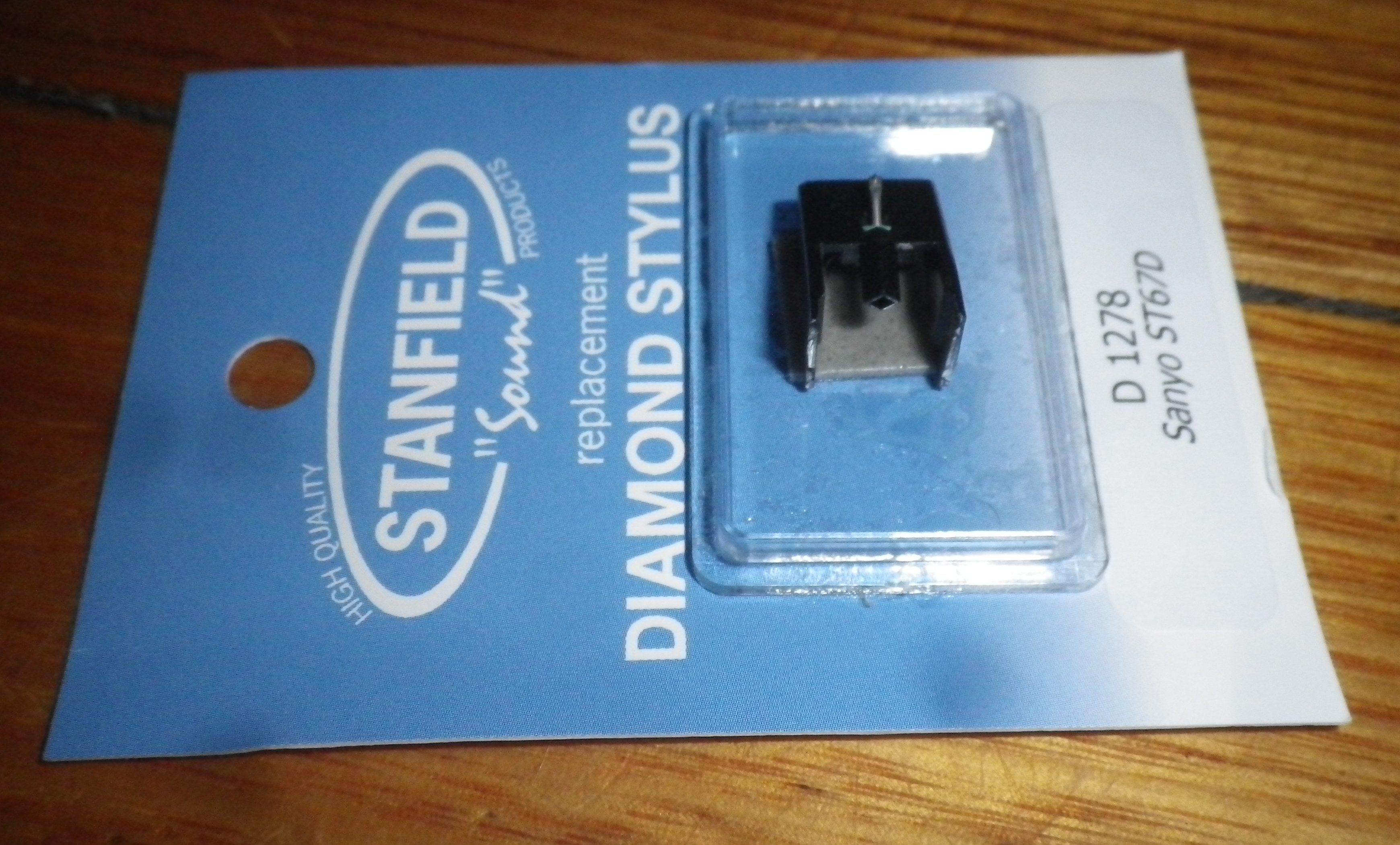 Compatible Turntable Stylus for Sanyo ST66D, ST67D - Stanfield D1278SR