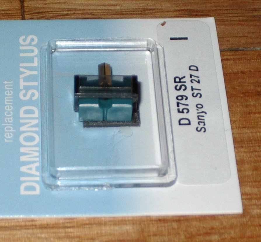 High - Quality Compatible Turntable Stylus for Sanyo ST27D and Excel MC15 - Part Number D579SR