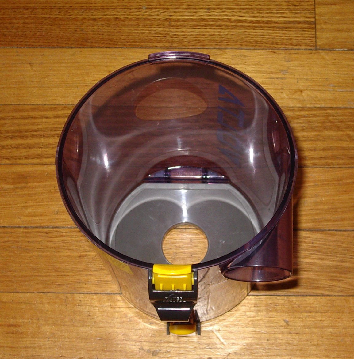 Purple Volta PowerGlide U3282AVZ Vacuum Dust Container with Bottom Lid - Part 80448-16