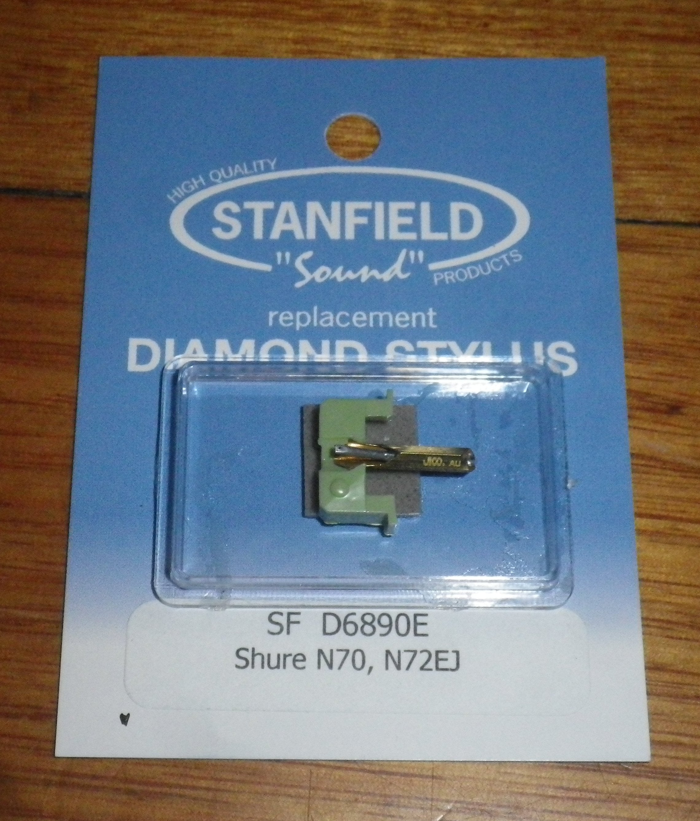 Stanfield Elliptical Turntable Stylus Compatible with Shure N70EJ, N72EJ - Part # D6890E