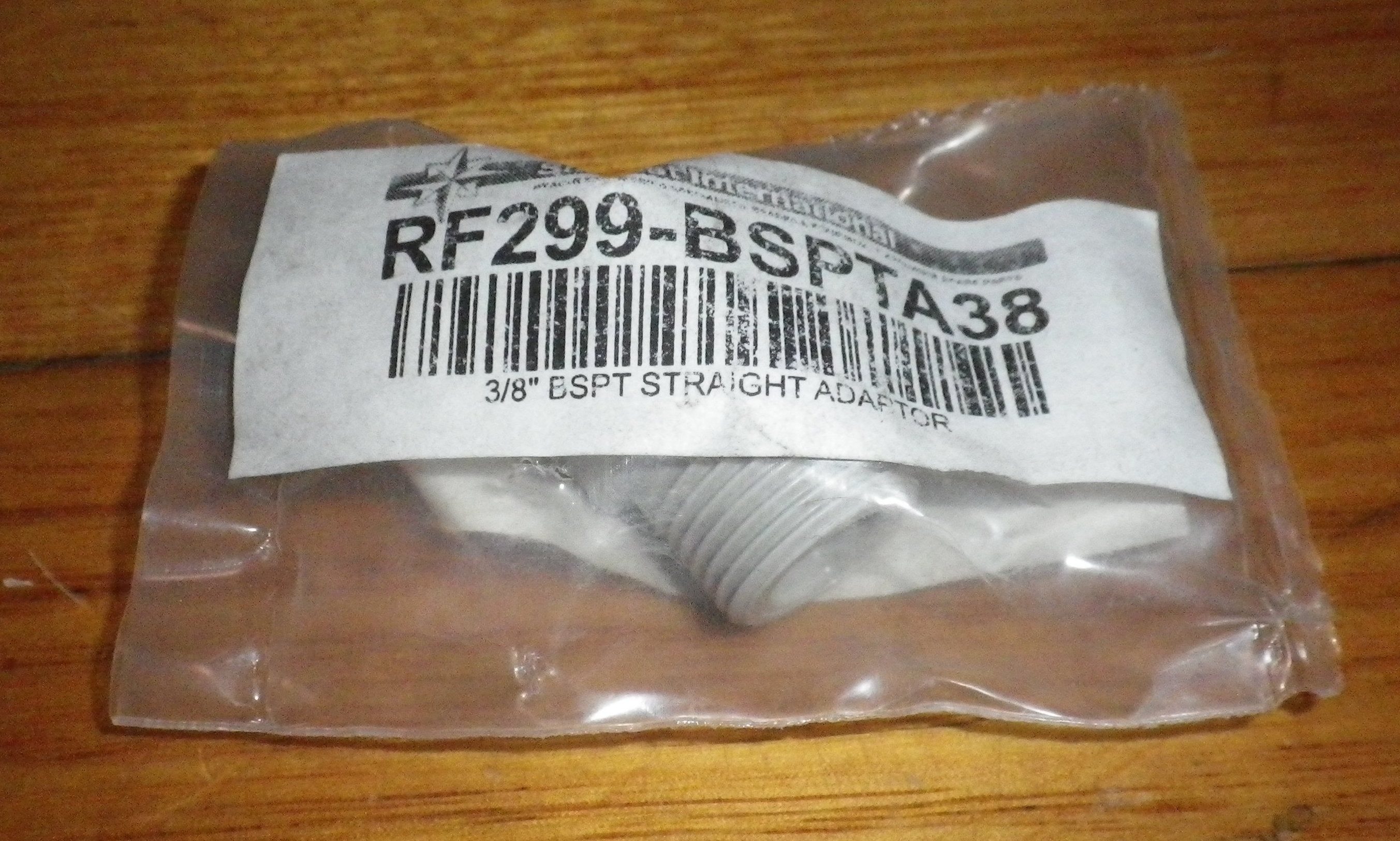 High - Quality 1/2 BSP to 3/8 Water Hose Water Connection Adapter - Part # RF299 - BSPTA38 for Various Water Systems
