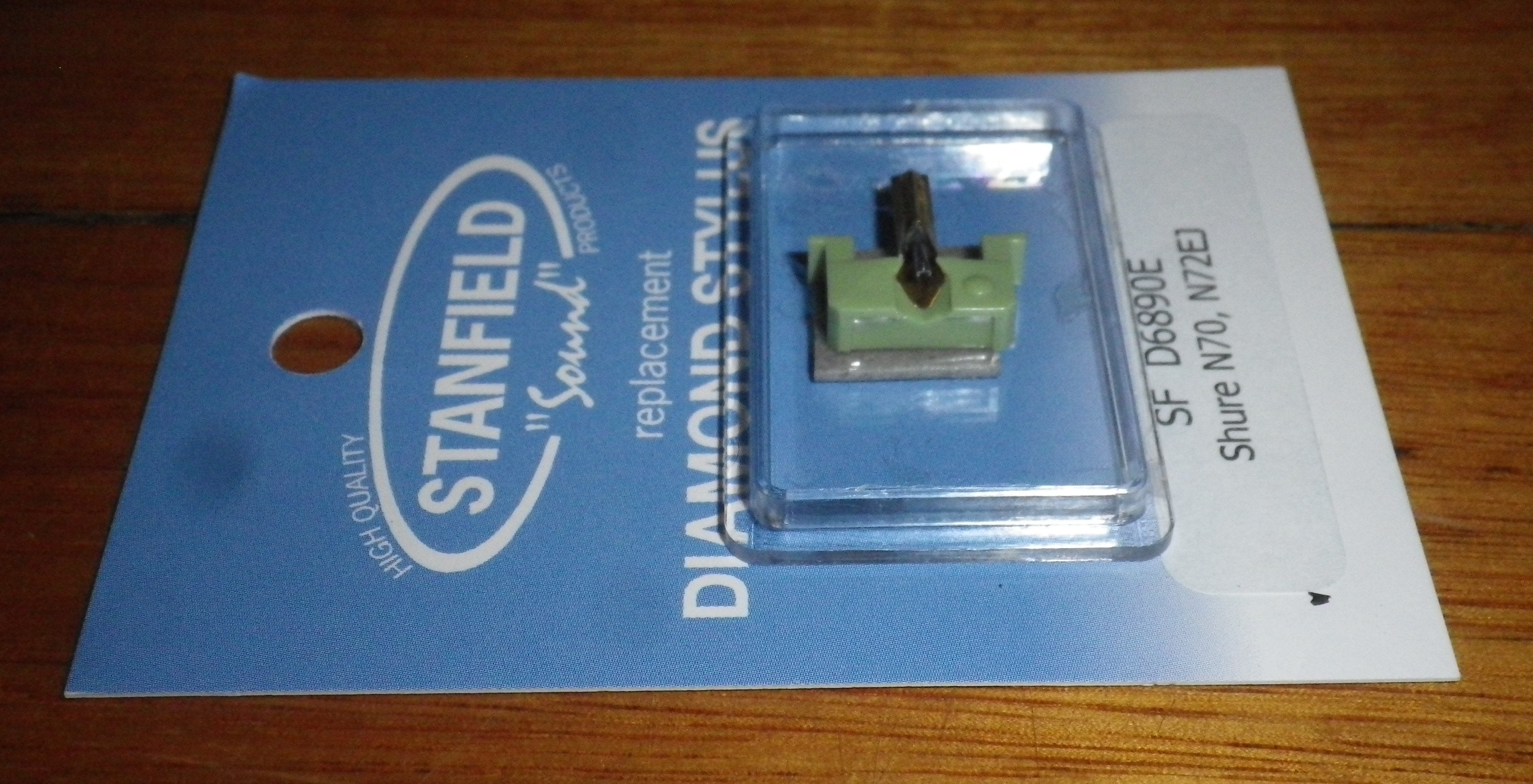 Stanfield Elliptical Turntable Stylus Compatible with Shure N70EJ, N72EJ - Part # D6890E