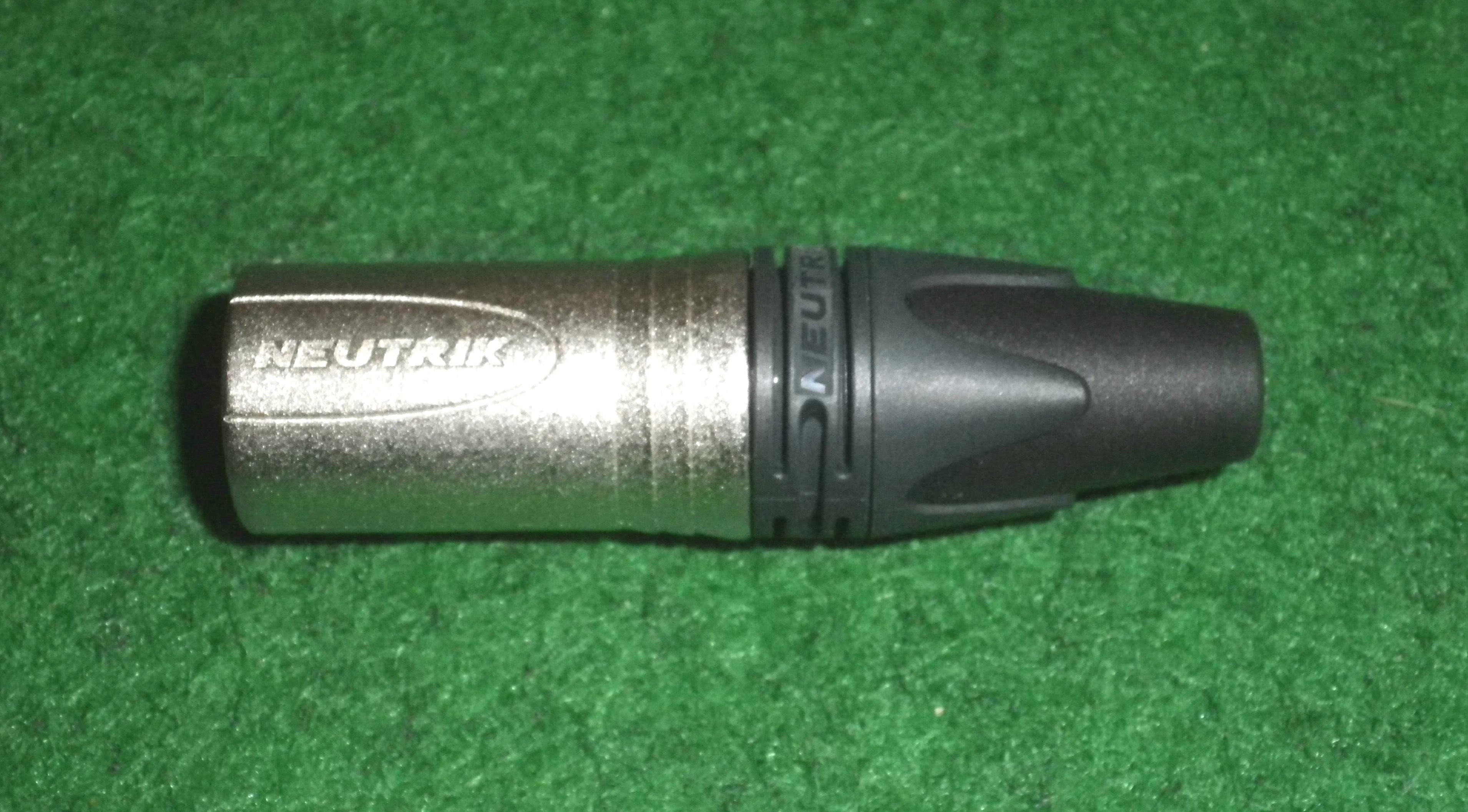 High - Quality Neutrik 3 - Pin Male XLR Audio Connector (Part # NC3MXX)