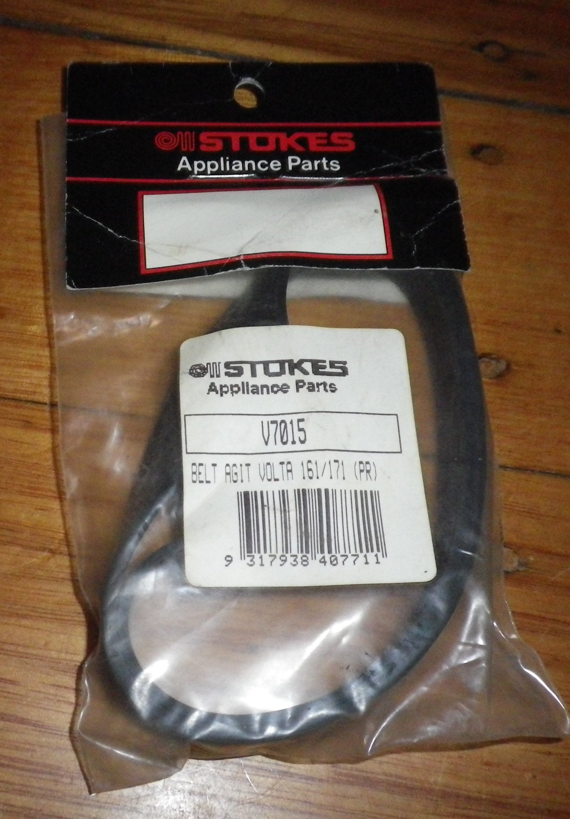 Volta U161-U171 Vacuum Cleaner Brush Roller Drive Belts (Pack of 2), Part No. V7015