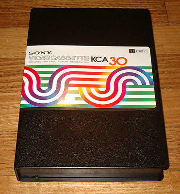 Brand - New Sony U - Matic KCA30 Empty Video Cassette, Model Number KCA30S