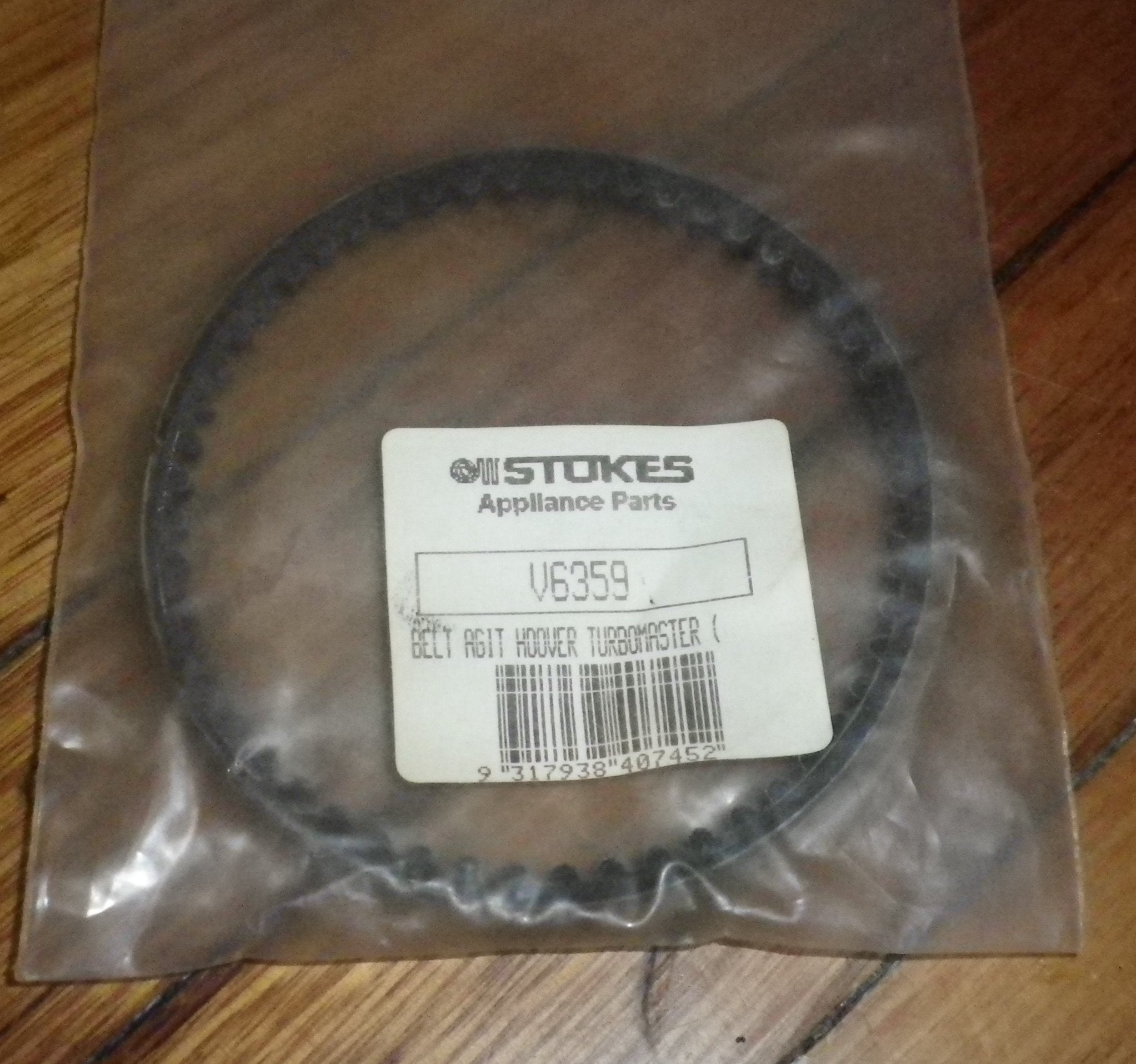 High - Quality Hoover Turbomaster Toothed Drive Belt for Agitator Brush - Replacement Part # V6359