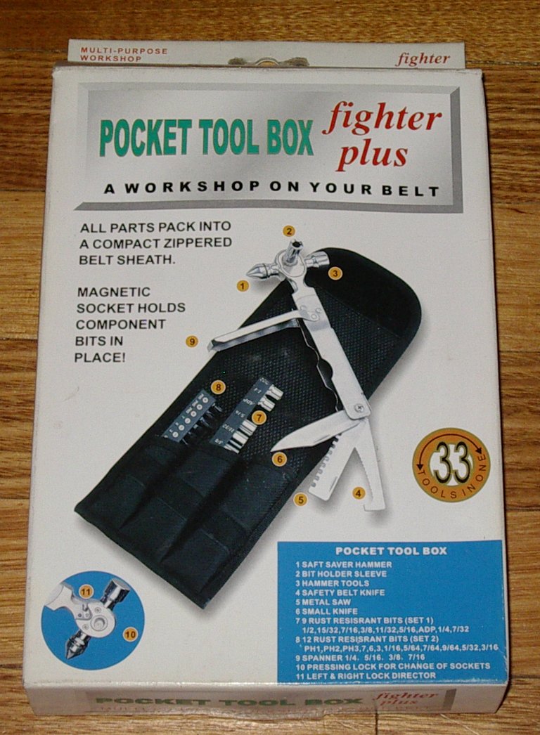 33-in-1 Compact Portable Pocket Tool Set - High - Quality WS1959