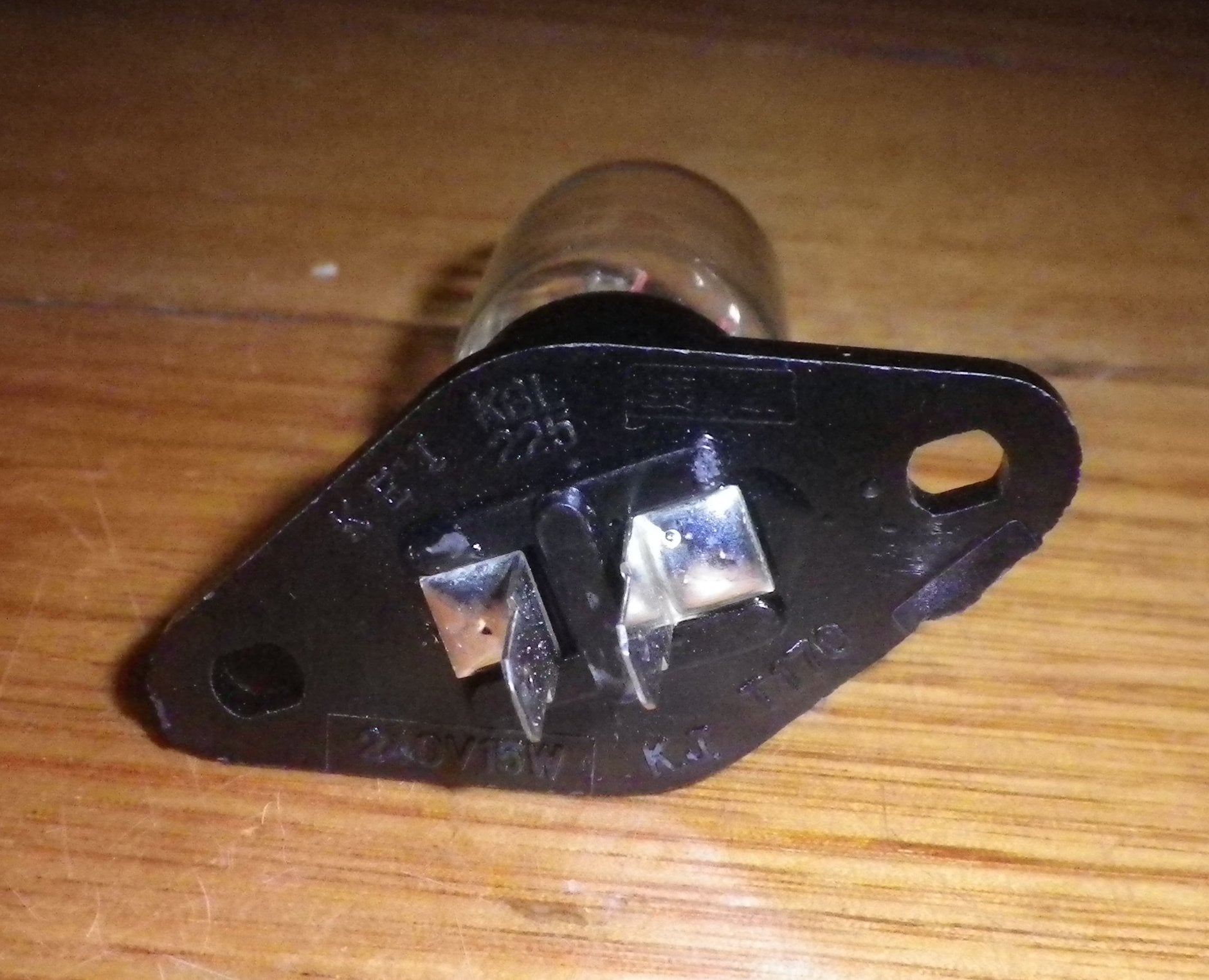 Sharp Refrigerator Interior LED Globe - 240 Volt, 15 Watt, with Built - in Base for Mounting - Part # RLMP - A037CBZZ