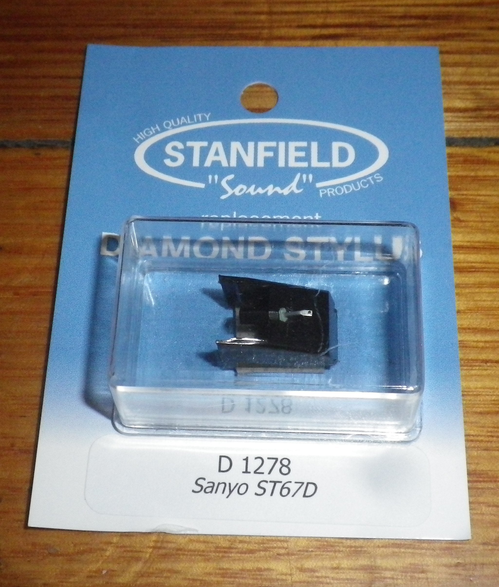 Compatible Turntable Stylus for Sanyo ST66D, ST67D - Stanfield D1278SR