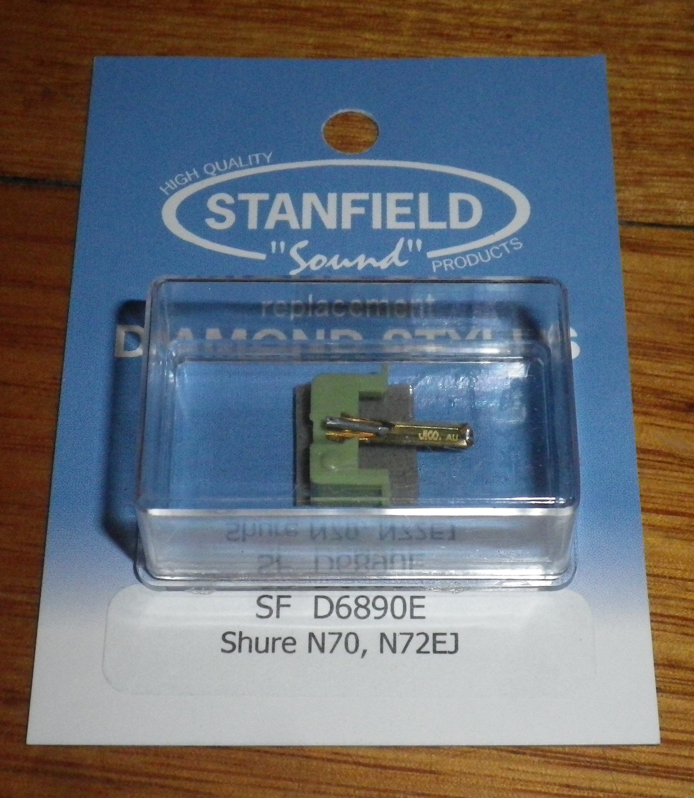 Stanfield Elliptical Turntable Stylus Compatible with Shure N70EJ, N72EJ - Part # D6890E