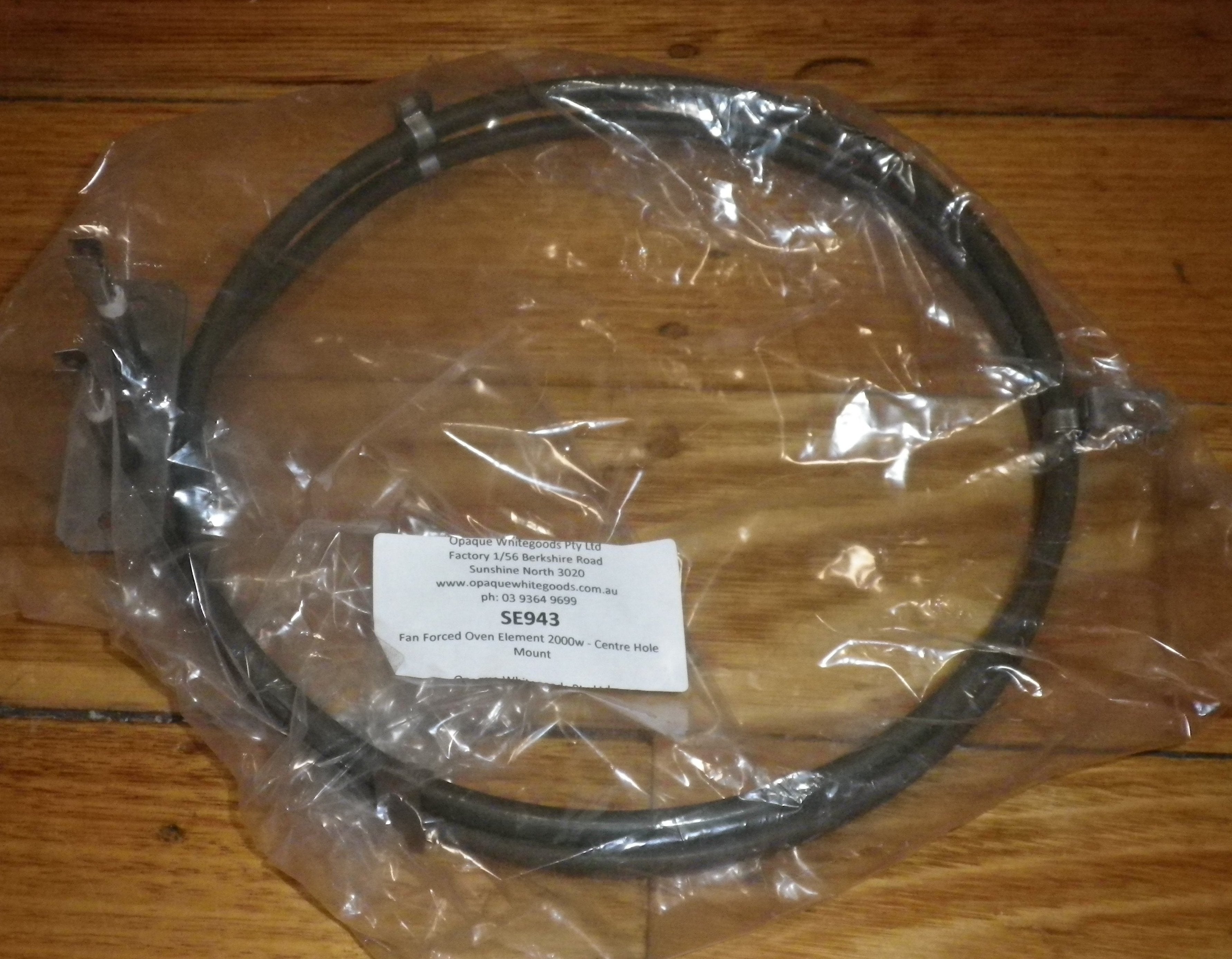 High - Power 2200 Watt Fan - Forced Oven Heating Element Compatible with Omega, Smeg, and Whirlpool Appliances - Part Number SE943