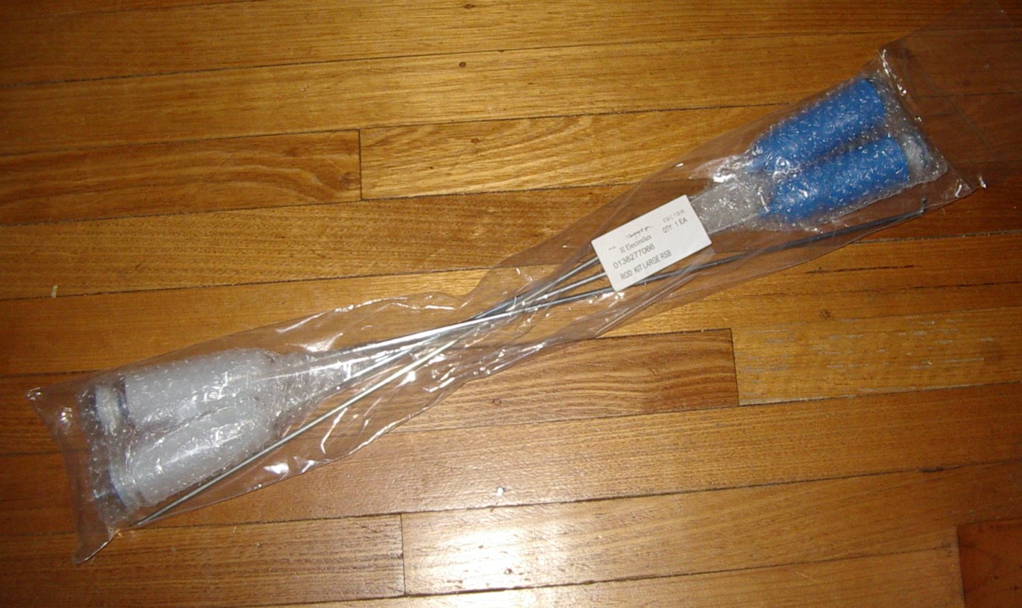 Simpson SWT8 & Electrolux EWT8 Suspension Rod Kit (Set of 4) - Genuine Part #0138277066