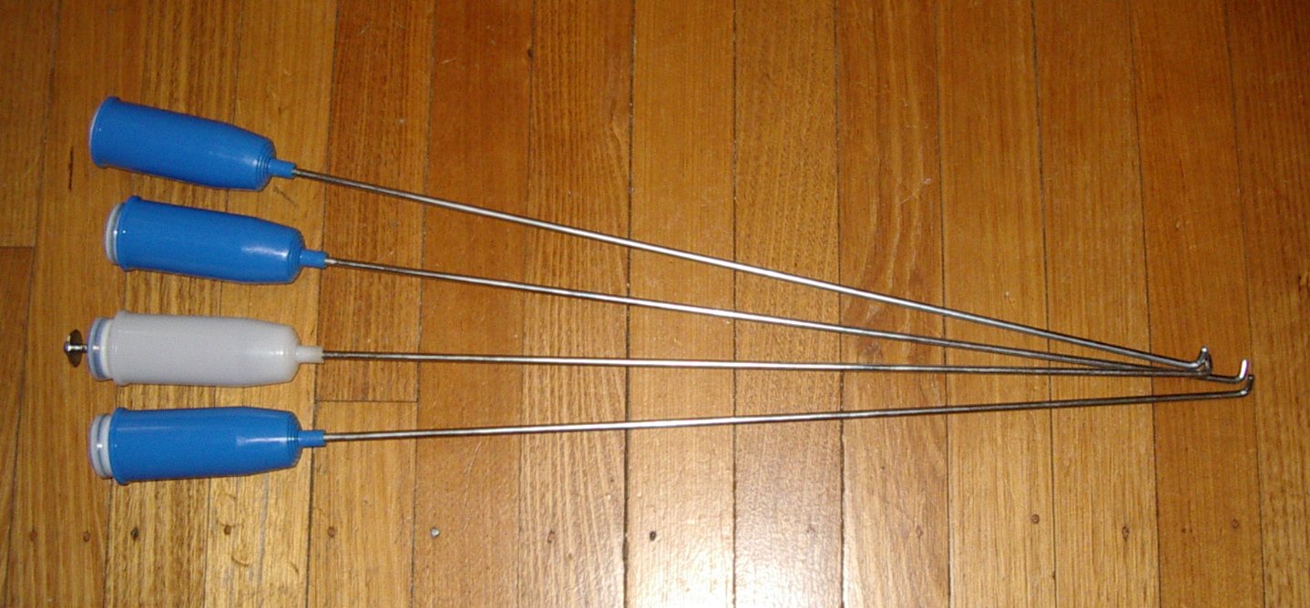 Simpson Suspension Rod Kit (Set of 4) for Large Top Suspended Washers - Part # 0138277067, Suitable for Multiple Late - model Simpson Washers