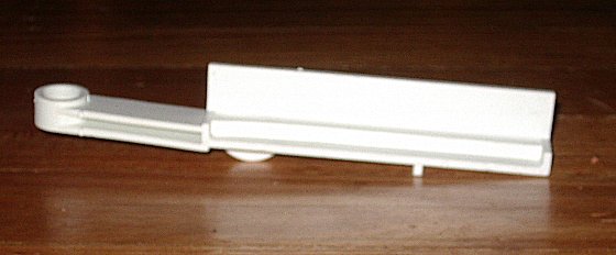 Westinghouse 900 Series White Plastic Dishwasher Door Handle - Part # 0050400019