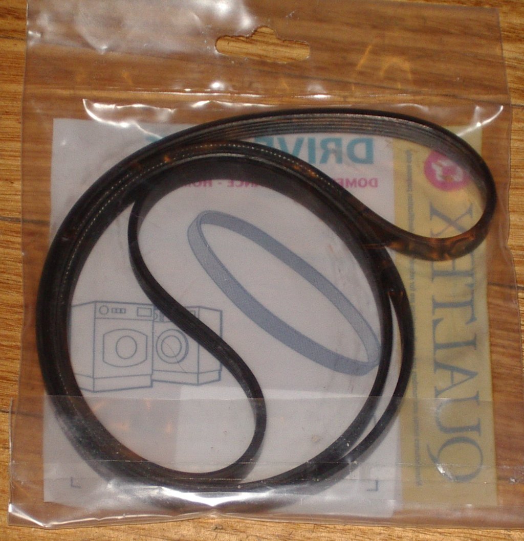 High - Quality Front Load Washer Drum Belt for Servis and Indesit Appliances - Replacement Part # POL75, 1220J5EL