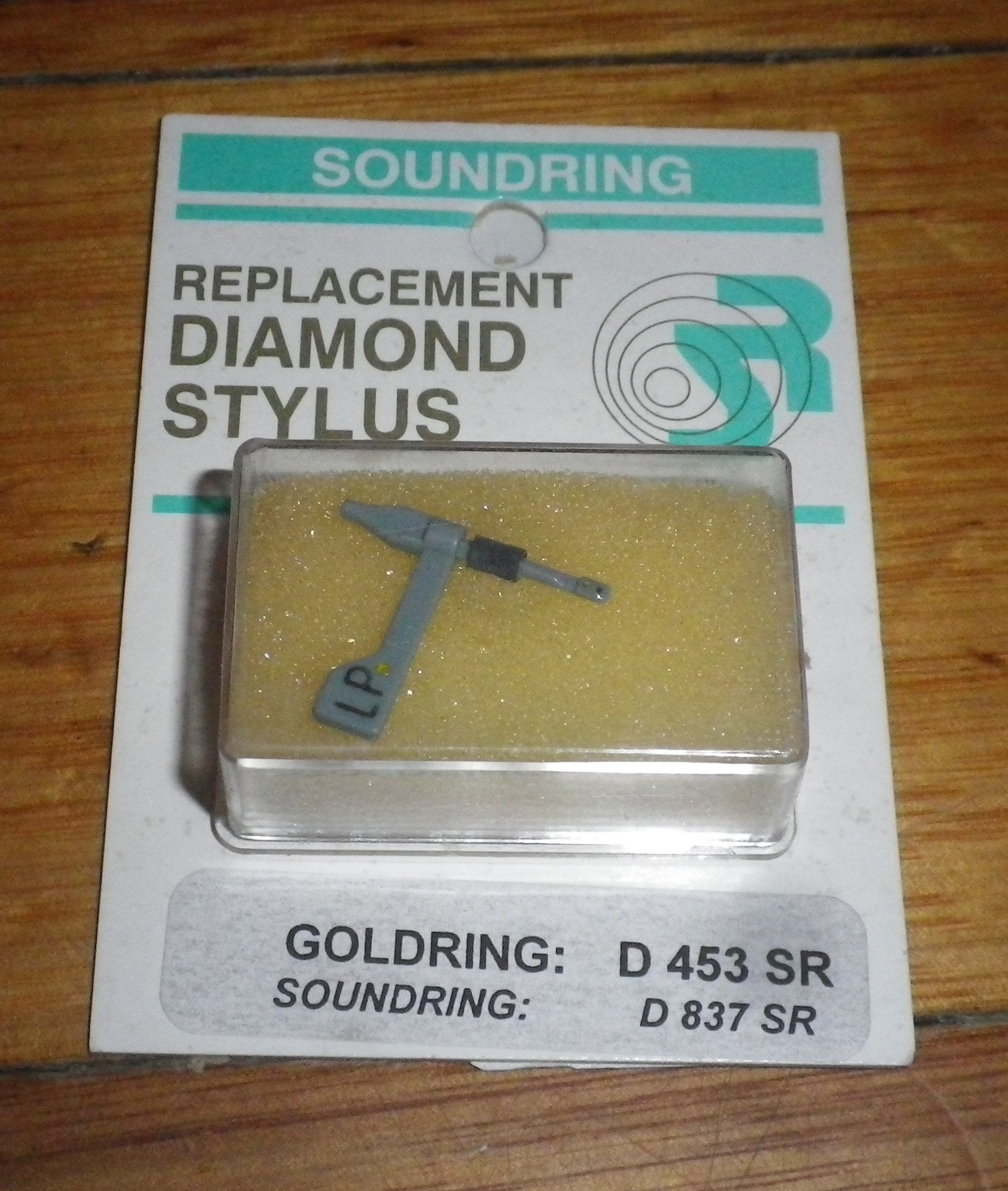 High - Quality Soundring Turntable Stylus (Part No. D837SR2) Compatible with Sanyo ST11