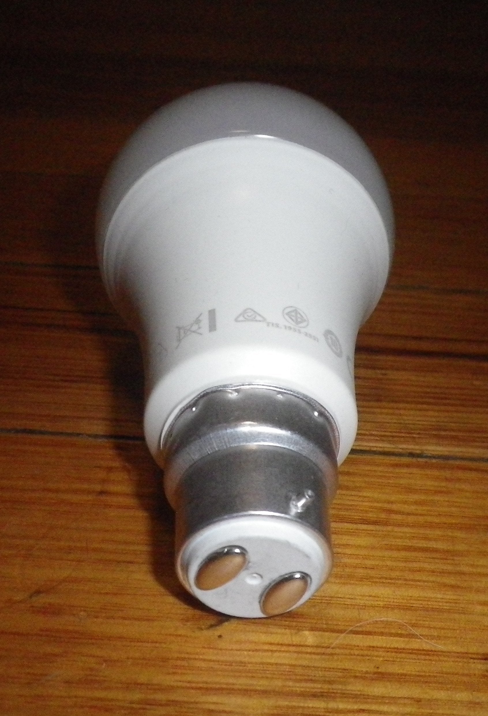 Osram 13Watt Warm White Classic Frosted Globe B22d BC - Part # 412538