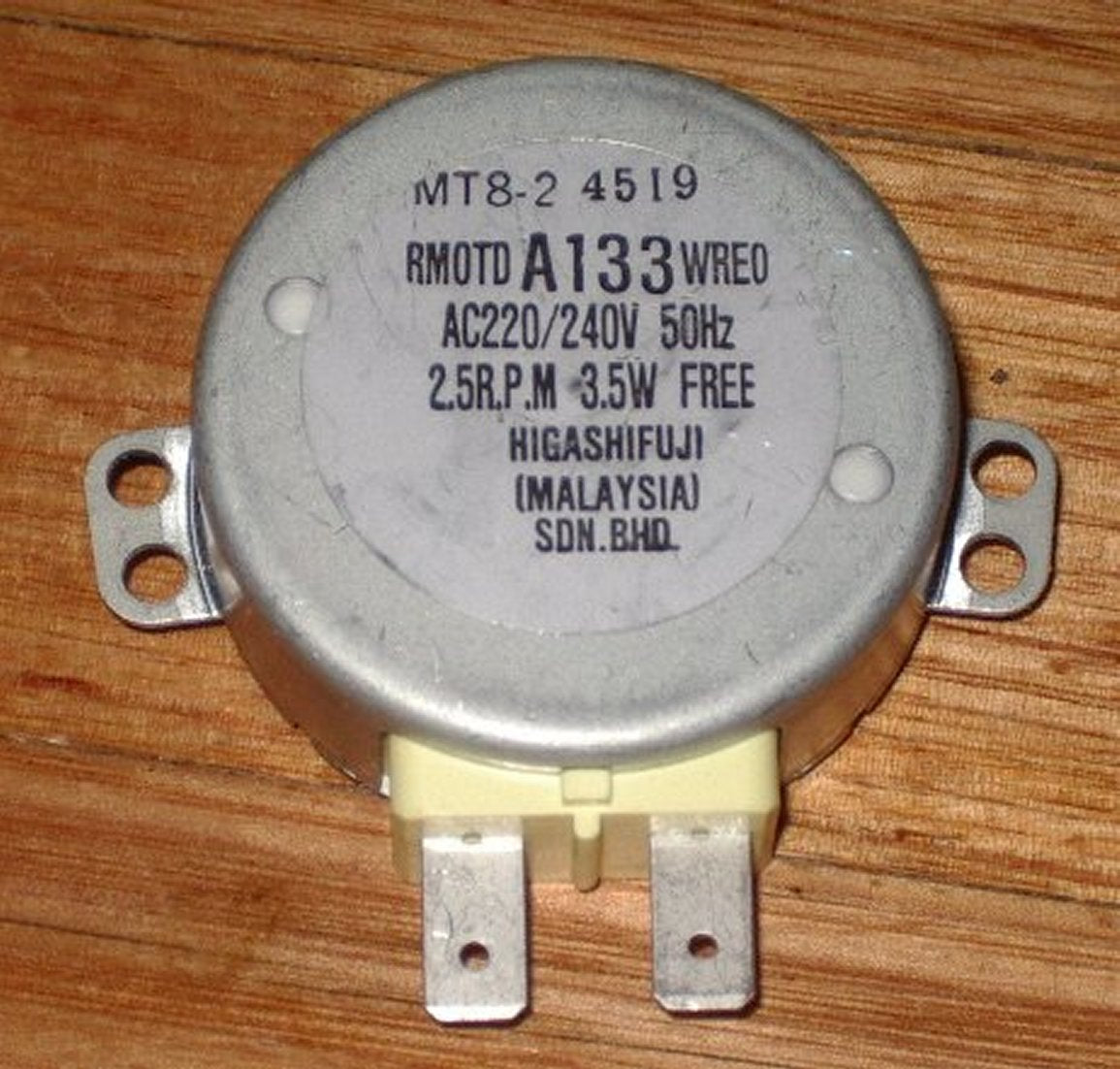 Sharp Brand Microwave Oven Turntable Replacement Motor - Model Part # RMOTDA133WRE0, MWM133