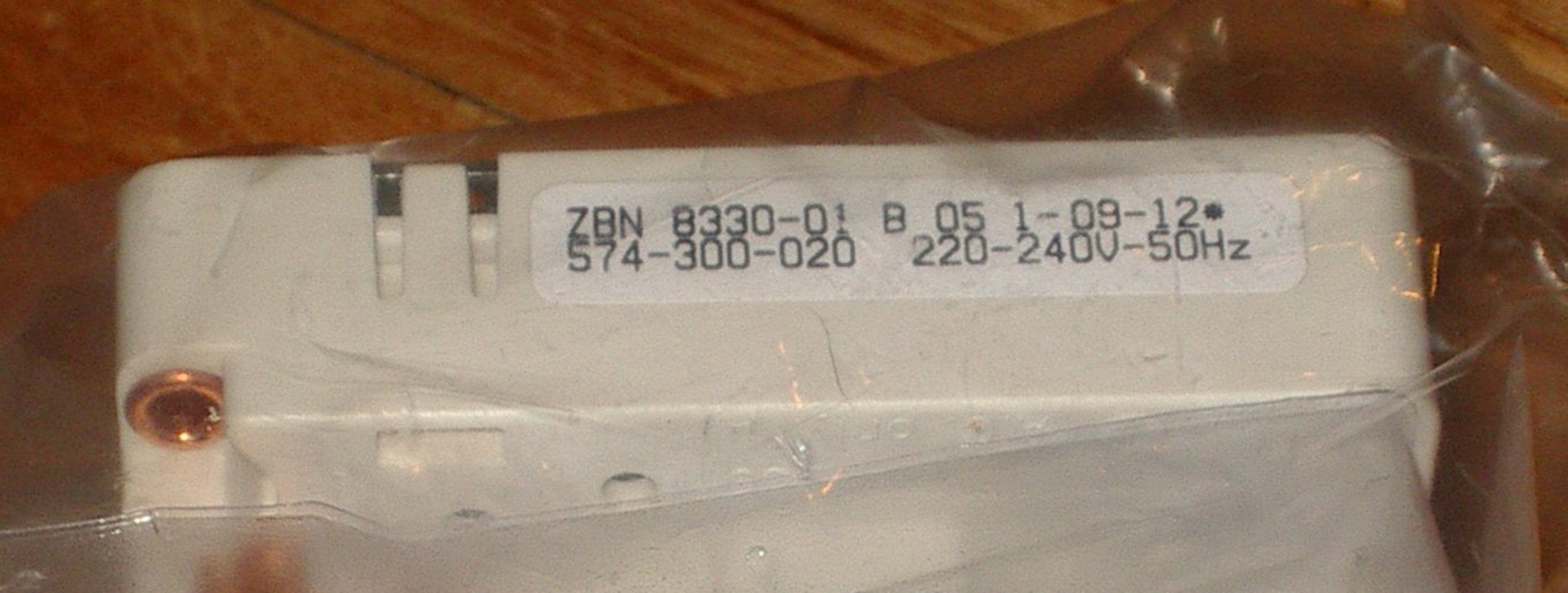 Hoover Apollo Dual Heat Single - Direction Dryer Timer - Part # 40600451
