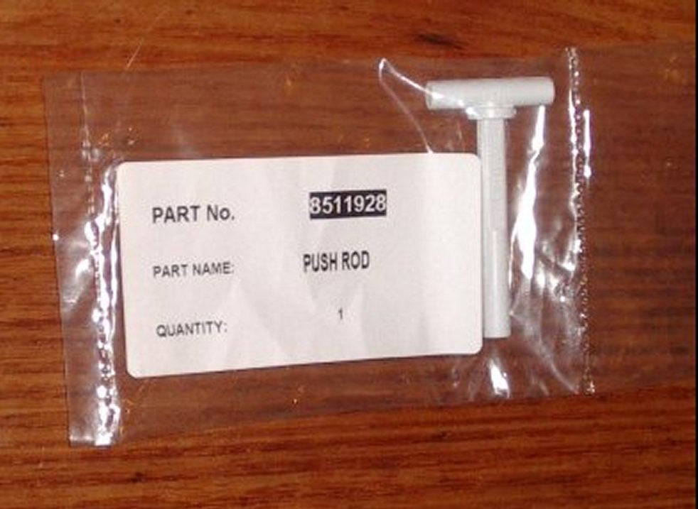 Vulcan Dishlex 250SD, 500E, 640HD, 660HD Dishwasher Short Door Latch Pushrod - Part Number 8511928
