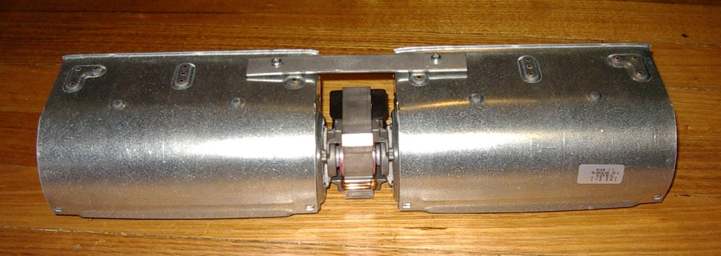 200mm Dual Ended Heating or Cooling Drum Fan Motor - Part SE201