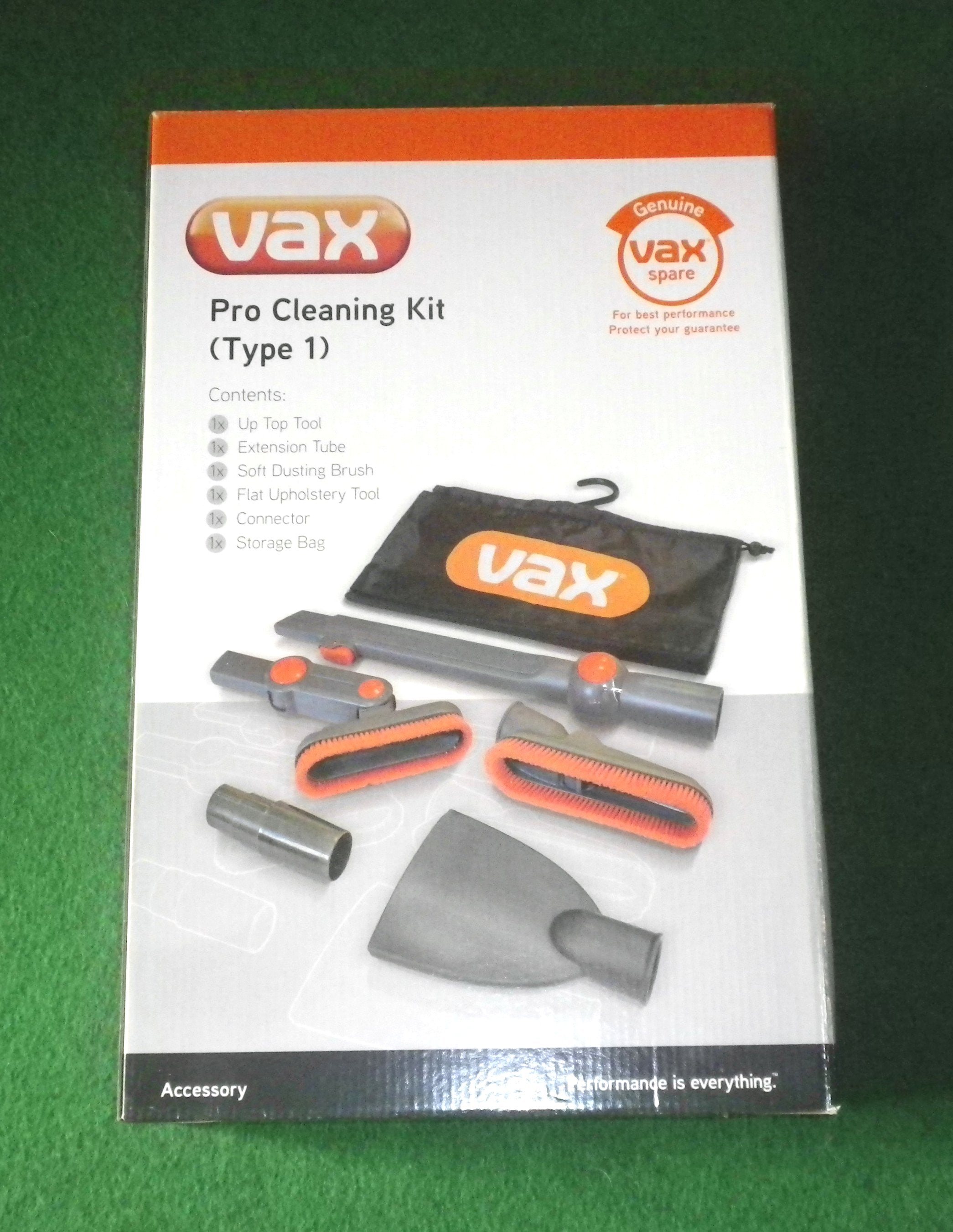 Vax Pro Professional Vacuum Cleaning Tool Set with Dusting Brush, Crevice Nozzle, and Upholstery Tool - Part Number 1 - 1 - 133057 - 00