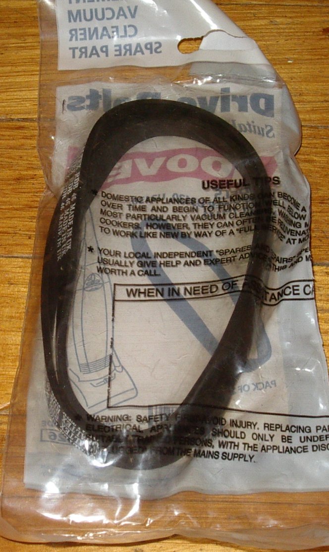 2-Pack Hoover PurePower Agitator Belts - Part No. PPP126