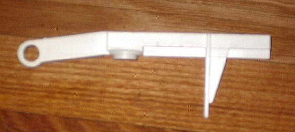 Westinghouse 900 Series White Plastic Dishwasher Door Handle - Part # 0050400019