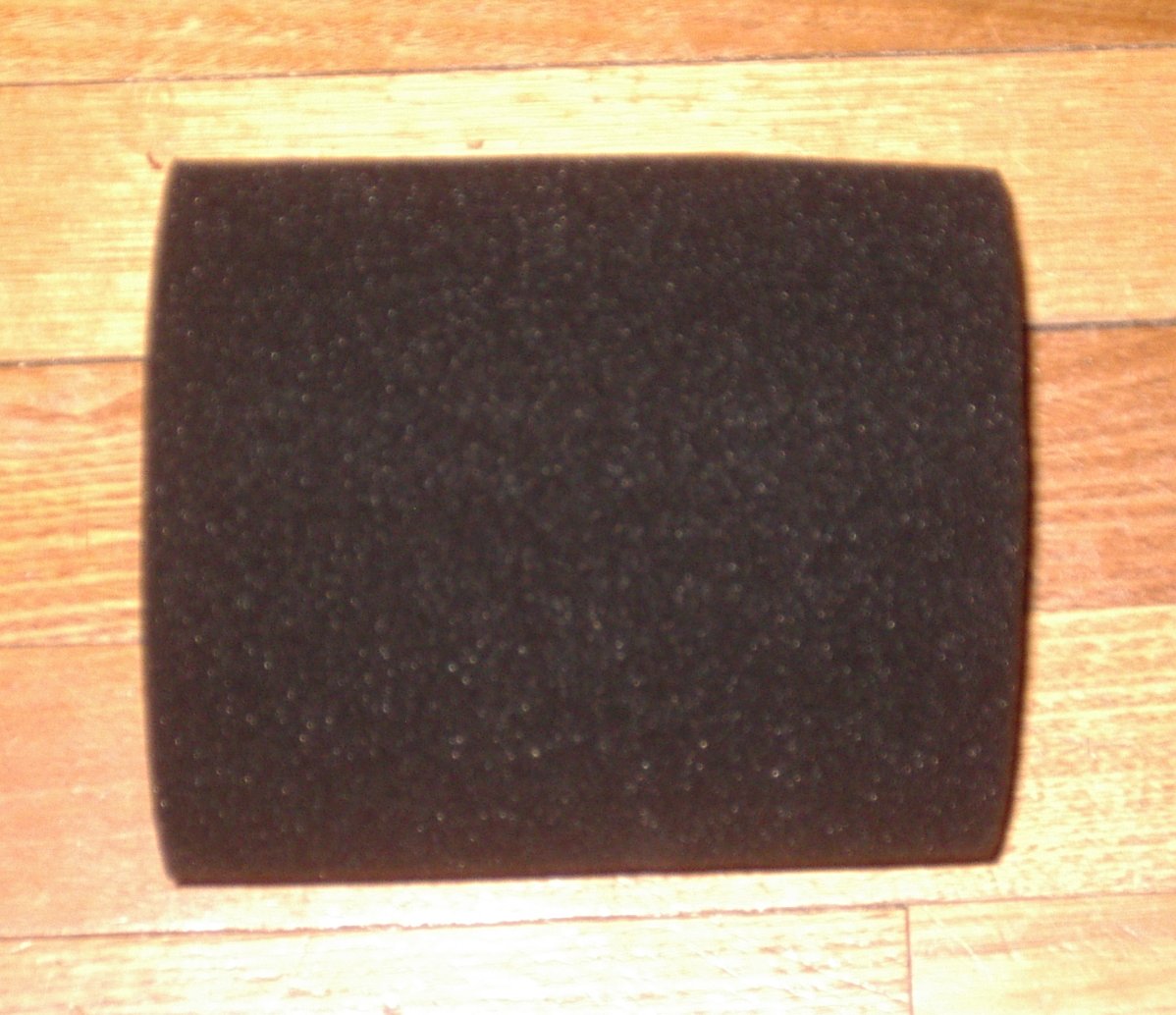 High - Quality Ducted Vacuum Foam Filter - Valet, Electron, AusKay Compatible, Part # FILTF1