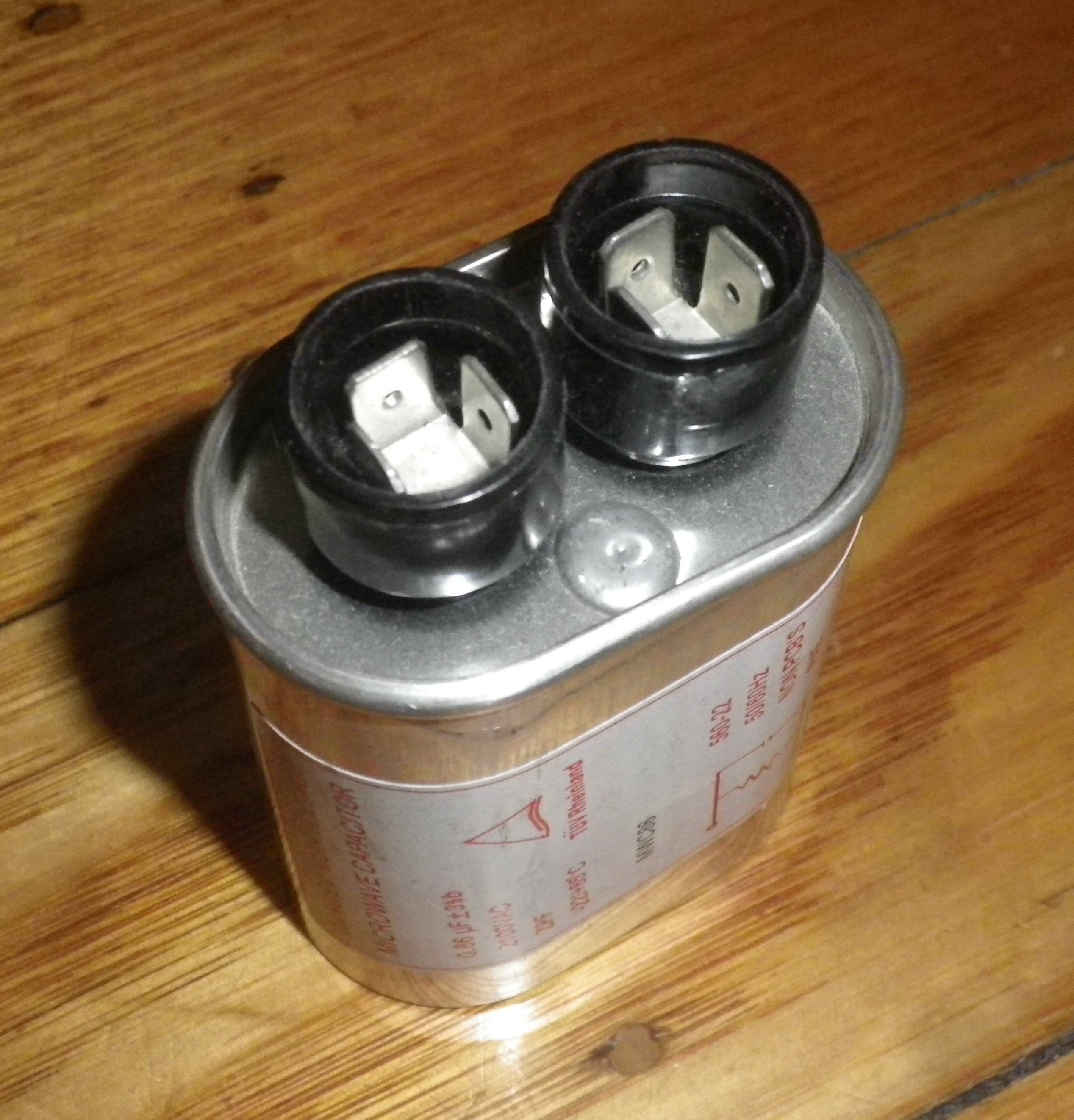 2100V 0.86MFD High Voltage Microwave Capacitor - Part # MWC86
