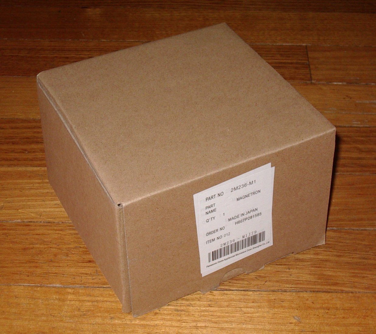 Genuine Panasonic Magnetron for Inverter Microwaves - Part # 2M236M1G, 2M236 - M1