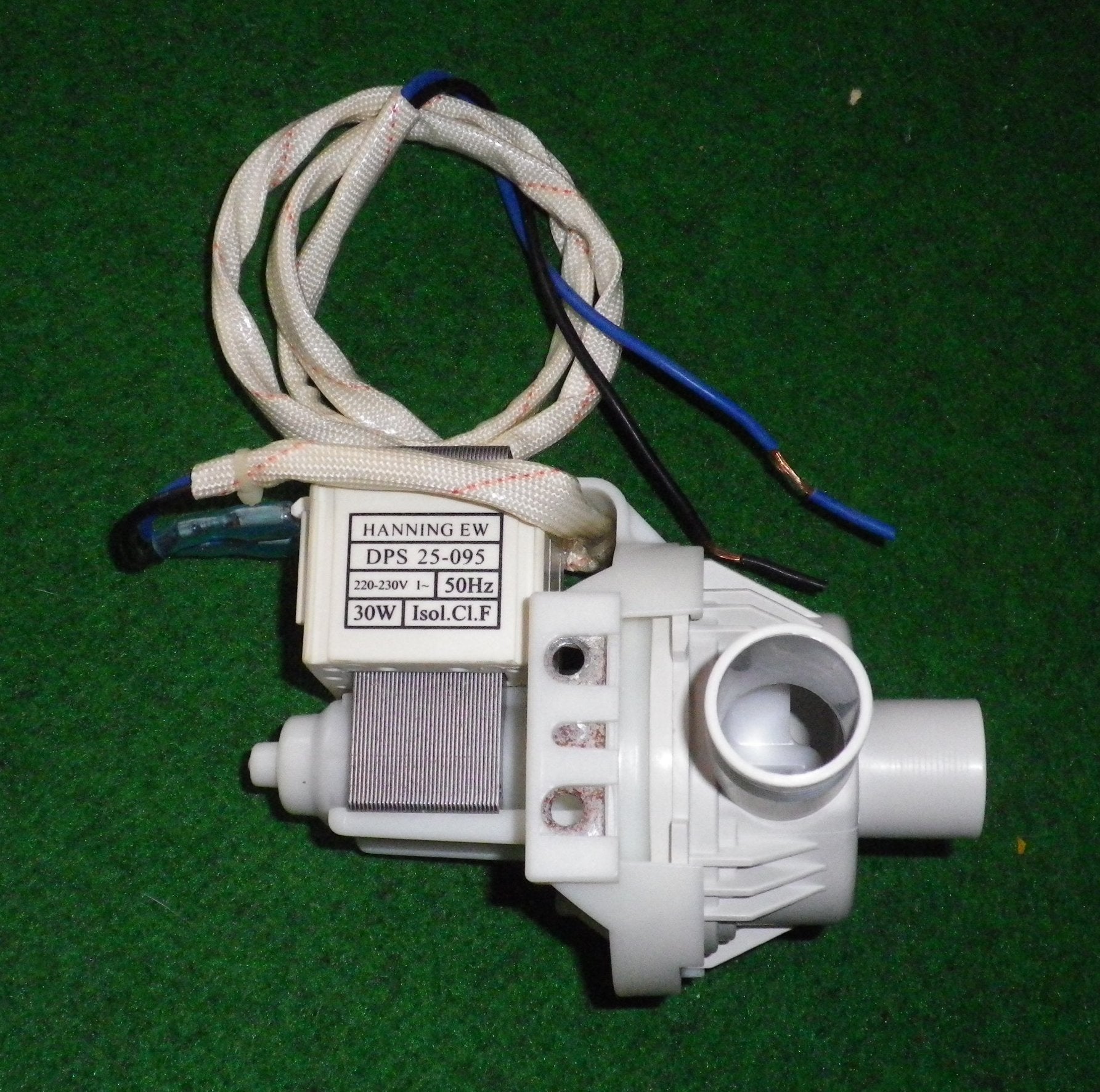 High - Performance Simpson and Westinghouse Washing Machine Hanning - Style Magnetic Pump Motor - Part Number SP083