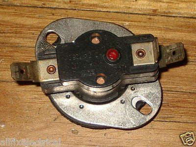 Pre - owned 6AWG384 Whirlpool Front - Loader 80°C Thermostat - Part # 481927128776