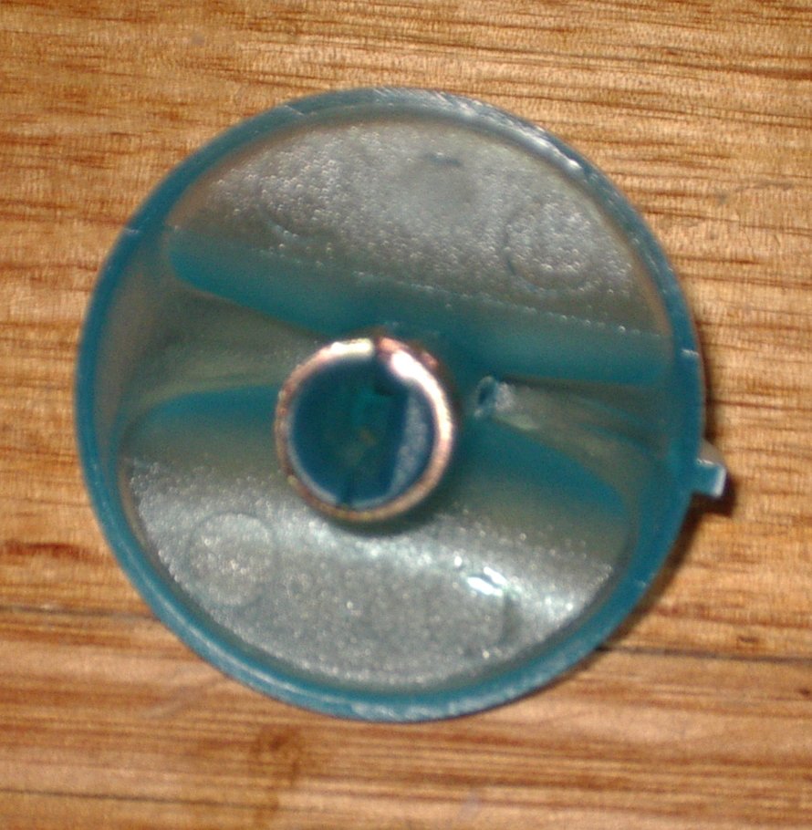 Large Blue-Green Plastic Control Knob for Simpson Esprit K-Series Washers - Part 0019224003