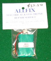 3.6-Volt Rechargeable Nickel Metal Hydride Phone Battery Suitable for Uniden and Omni Devices - Part # RBP47