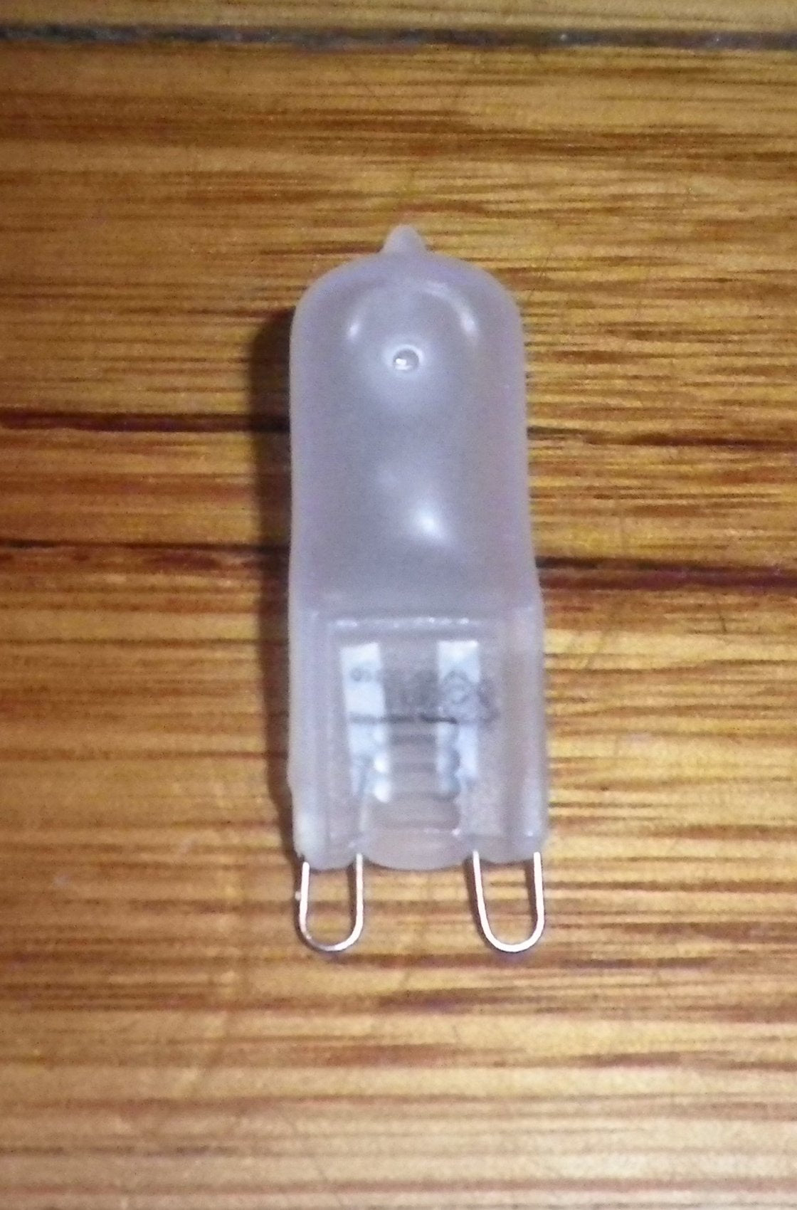Philips 60W 240V Frosted Halogen Wedge Globe with G9 Base - Part # 250949