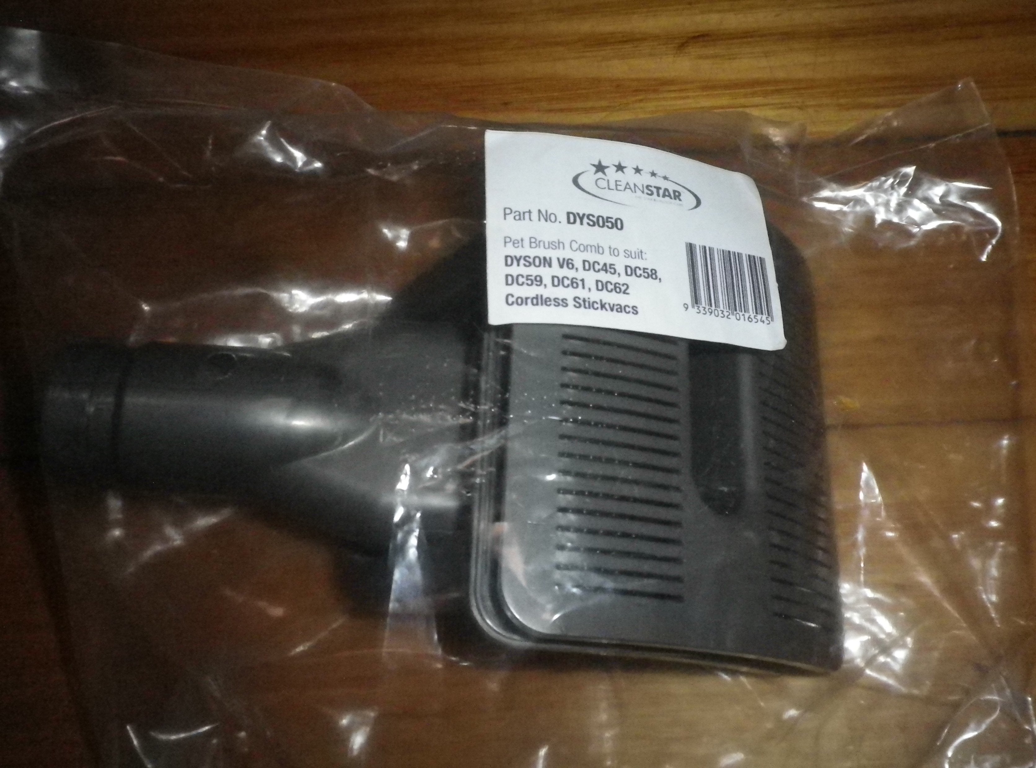 High - Quality Handy Vacuum Brush for Small Pets, Compatible with Dyson V6, DC45, DC58, DC59, DC61, DC62 - Part Number DYS050