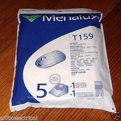 Volta Gemini U2810 - U2990 & Wertheim 4030 Disposable Vacuum Bags (Pack of 5)