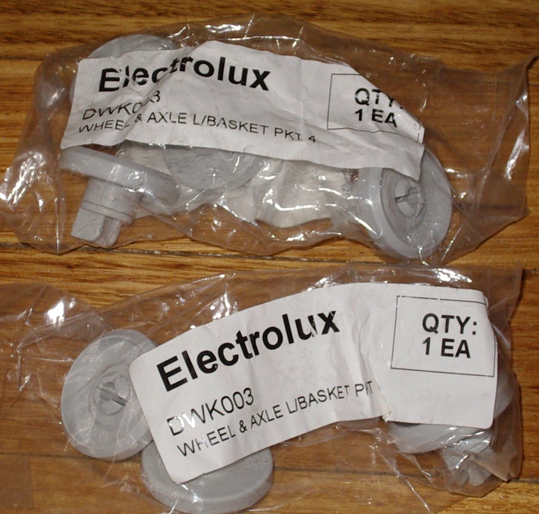 Vulcan Dishlex Global Dishwasher Lower Basket Replacement Wheels - Pack of 8 Pieces (Part # DWK003x8)